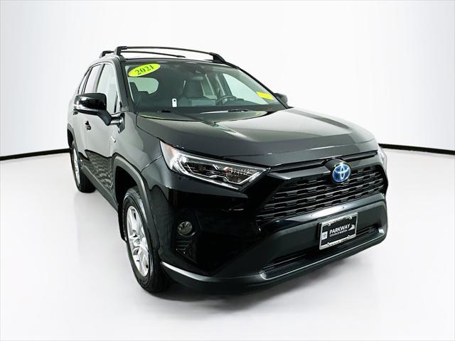 used 2021 Toyota RAV4 Hybrid car, priced at $31,839