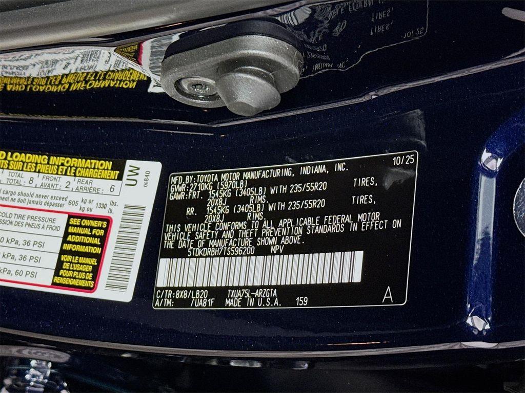 new 2026 Toyota Highlander car, priced at $52,628