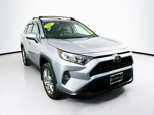 used 2021 Toyota RAV4 car, priced at $29,545