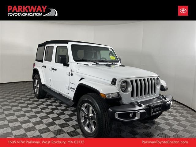 used 2021 Jeep Wrangler Unlimited car, priced at $33,282