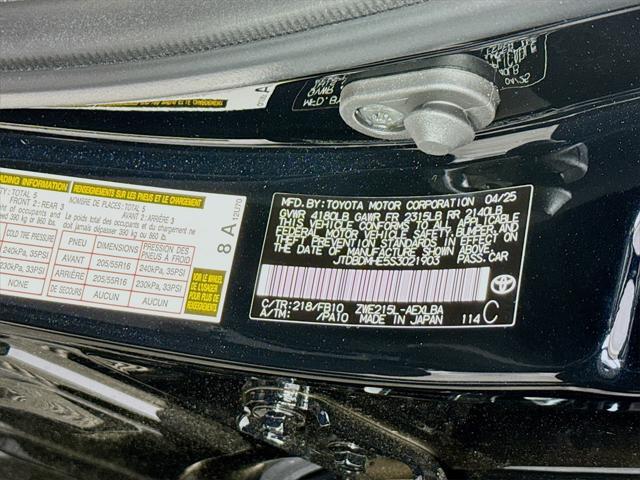 new 2025 Toyota Corolla Hybrid car, priced at $28,478