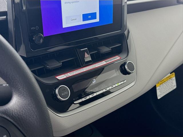 new 2025 Toyota Corolla Hybrid car, priced at $28,478