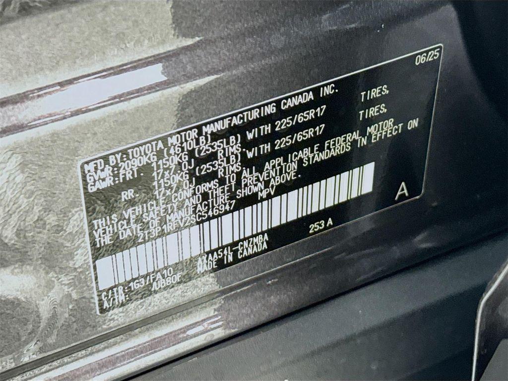 new 2025 Toyota RAV4 car, priced at $36,934