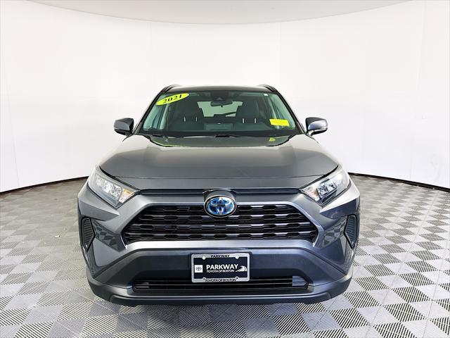 used 2021 Toyota RAV4 Hybrid car, priced at $28,134