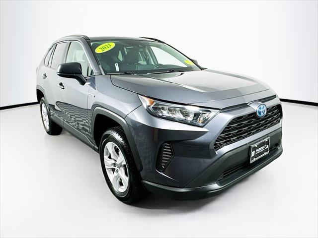 used 2021 Toyota RAV4 Hybrid car, priced at $30,573