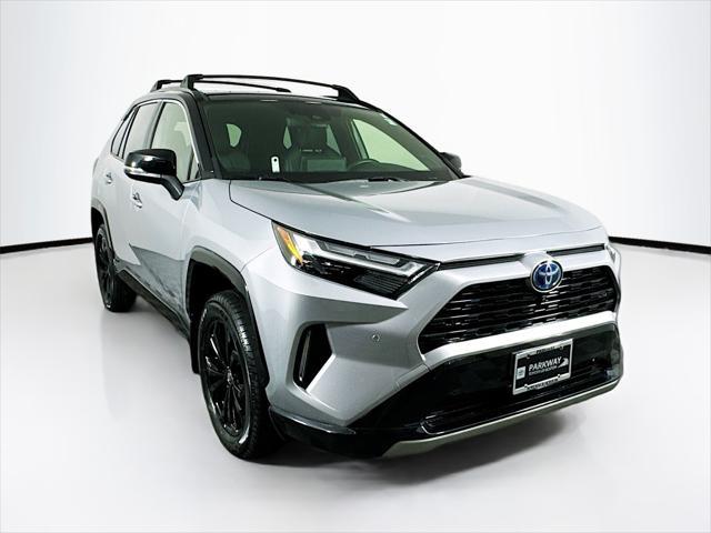 used 2022 Toyota RAV4 Hybrid car, priced at $35,197