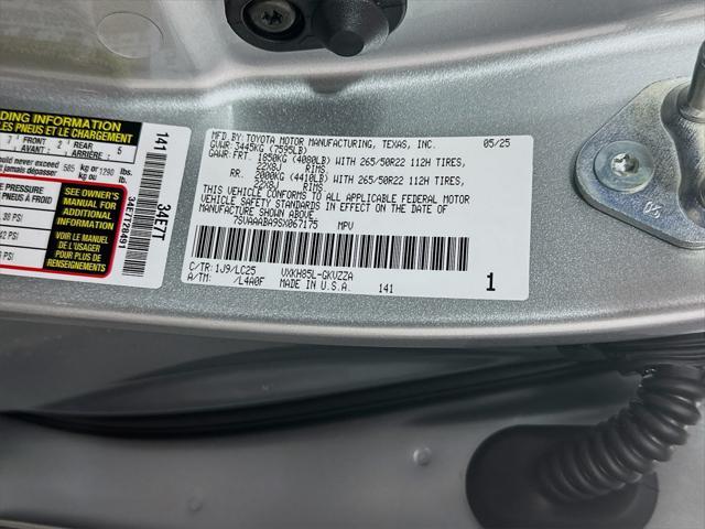 new 2025 Toyota Sequoia car, priced at $86,763