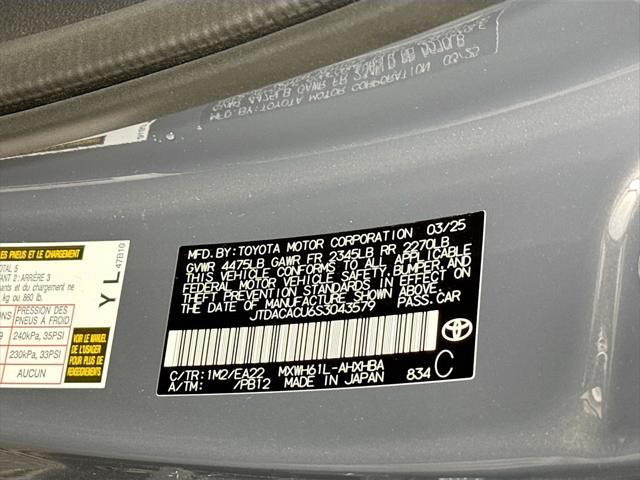 new 2025 Toyota Prius Plug-In Hybrid car, priced at $44,143
