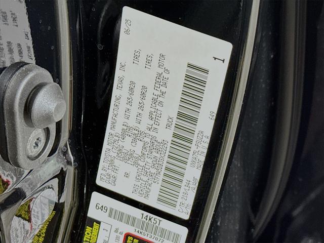 new 2025 Toyota Tundra car, priced at $71,464