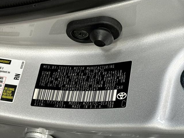 new 2025 Toyota Corolla car, priced at $26,937