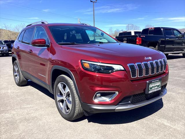 used 2021 Jeep Cherokee car, priced at $27,995