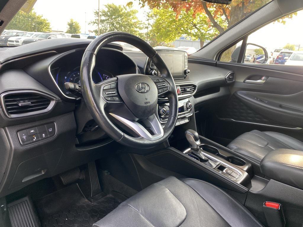 used 2020 Hyundai Santa Fe car, priced at $16,589