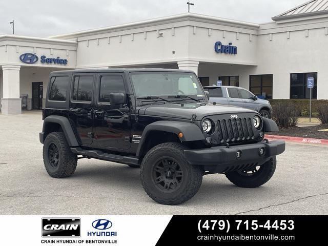 used 2016 Jeep Wrangler Unlimited car, priced at $18,000