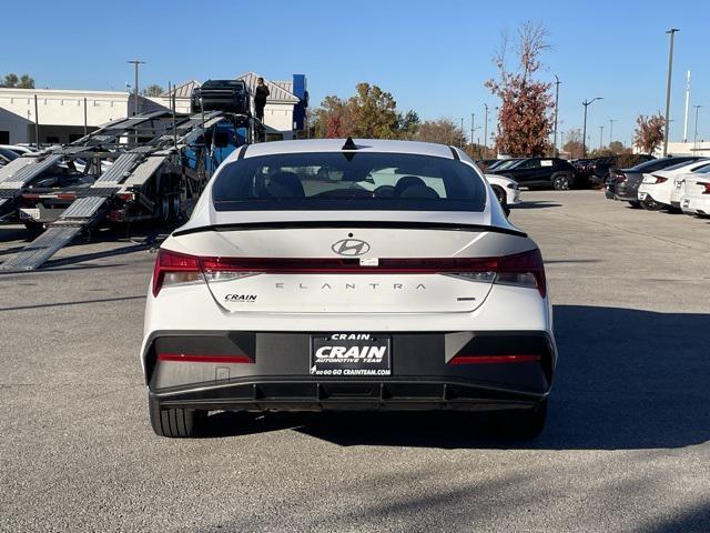 new 2025 Hyundai Elantra car, priced at $29,250