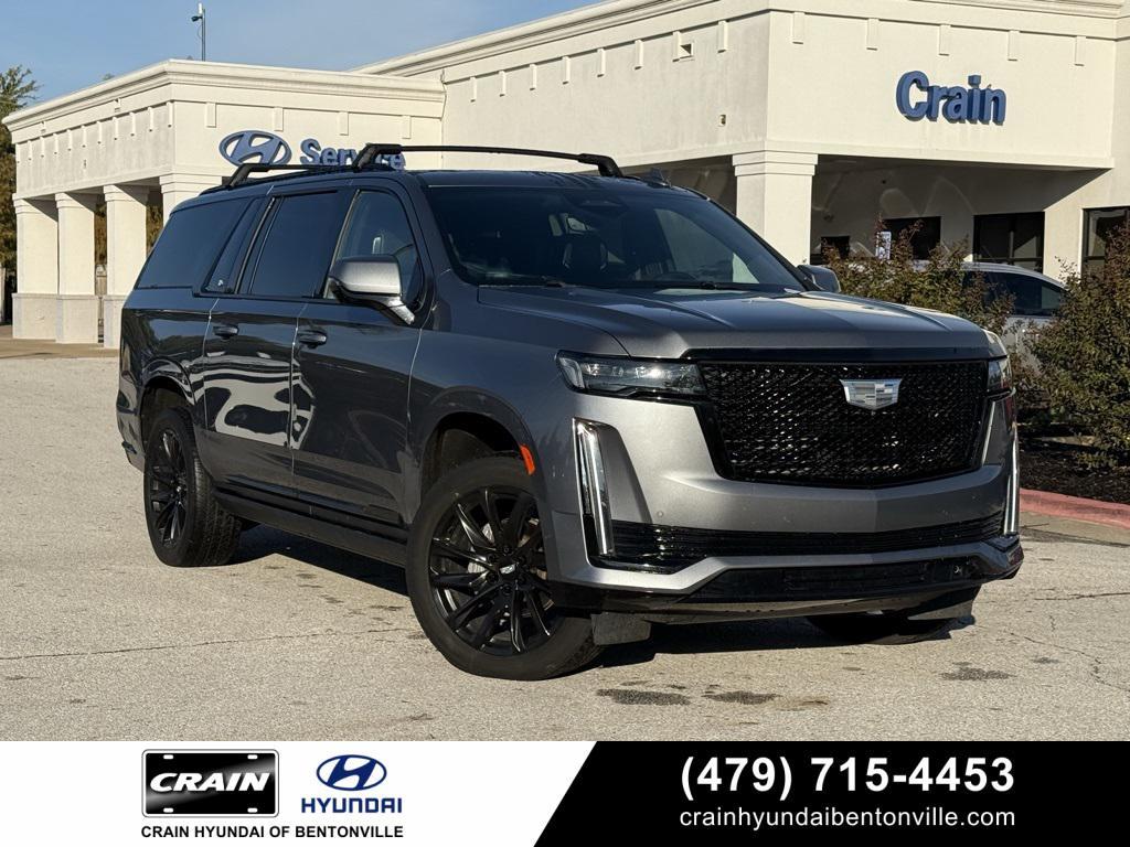 used 2021 Cadillac Escalade ESV car, priced at $57,289