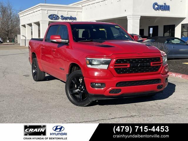 used 2022 Ram 1500 car, priced at $33,750