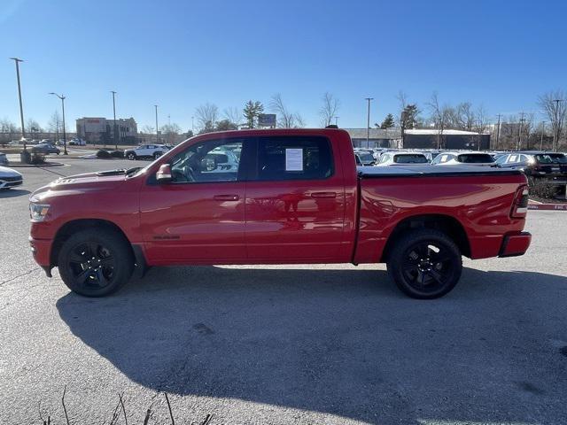 used 2022 Ram 1500 car, priced at $33,750