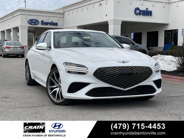 used 2023 Genesis G70 car, priced at $27,000