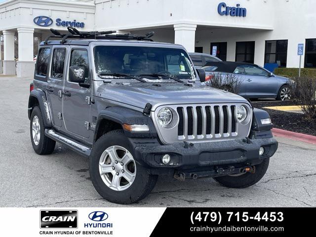 used 2019 Jeep Wrangler Unlimited car, priced at $22,389