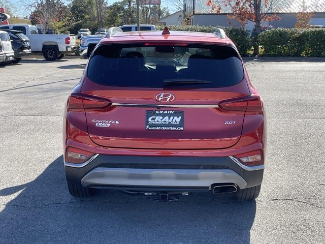 used 2019 Hyundai Santa Fe car, priced at $18,000