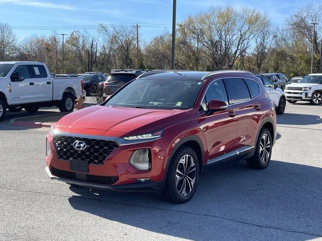 used 2019 Hyundai Santa Fe car, priced at $18,000