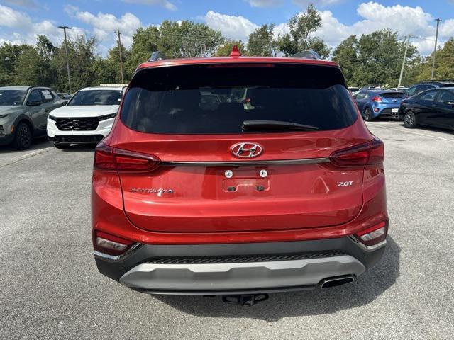 used 2019 Hyundai Santa Fe car, priced at $20,560