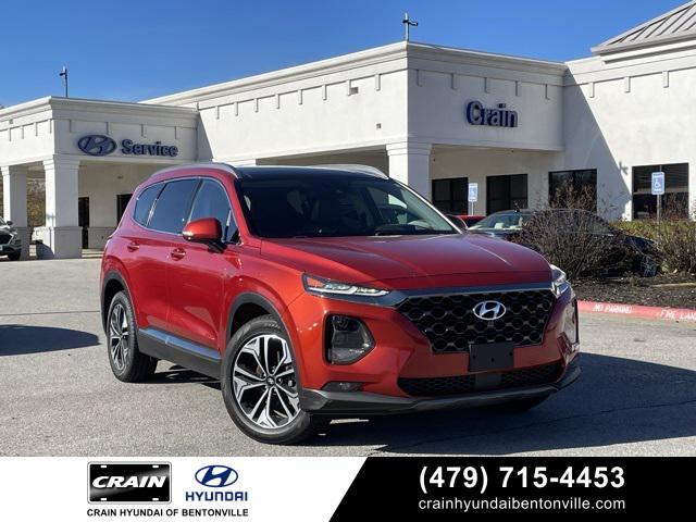 used 2019 Hyundai Santa Fe car, priced at $17,994