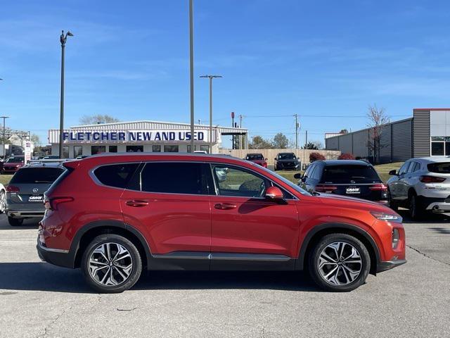 used 2019 Hyundai Santa Fe car, priced at $18,000