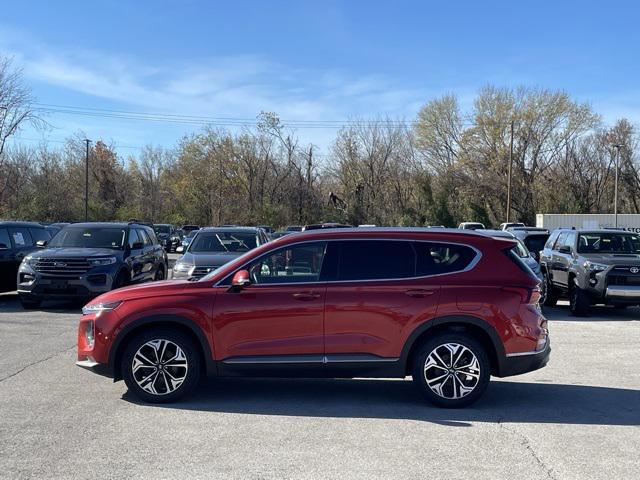 used 2019 Hyundai Santa Fe car, priced at $18,000