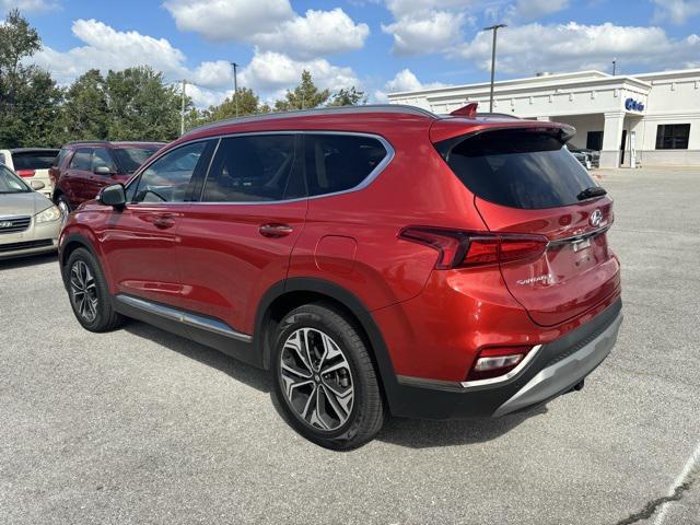 used 2019 Hyundai Santa Fe car, priced at $20,560