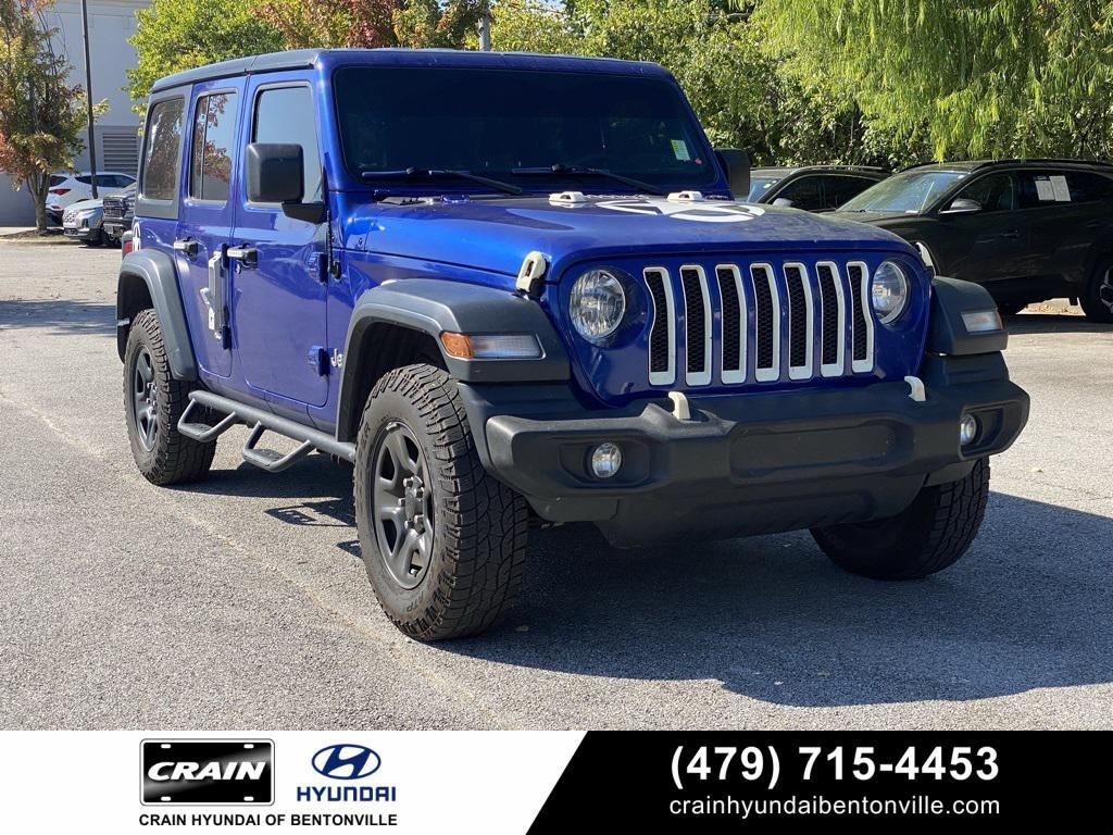 used 2018 Jeep Wrangler Unlimited car, priced at $23,289