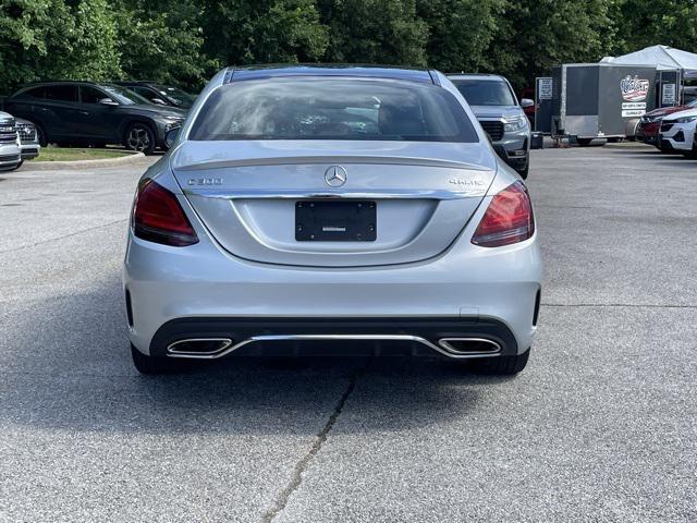 used 2021 Mercedes-Benz C-Class car, priced at $24,789