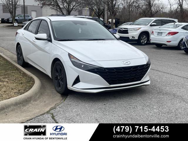 used 2021 Hyundai Elantra car, priced at $18,500