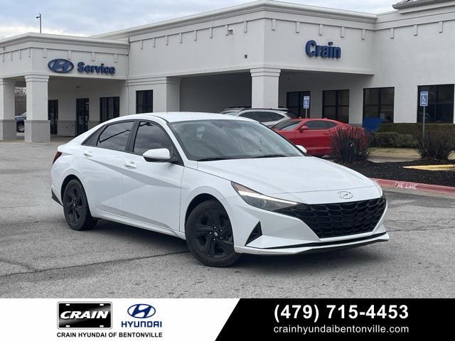 used 2021 Hyundai Elantra car, priced at $17,750