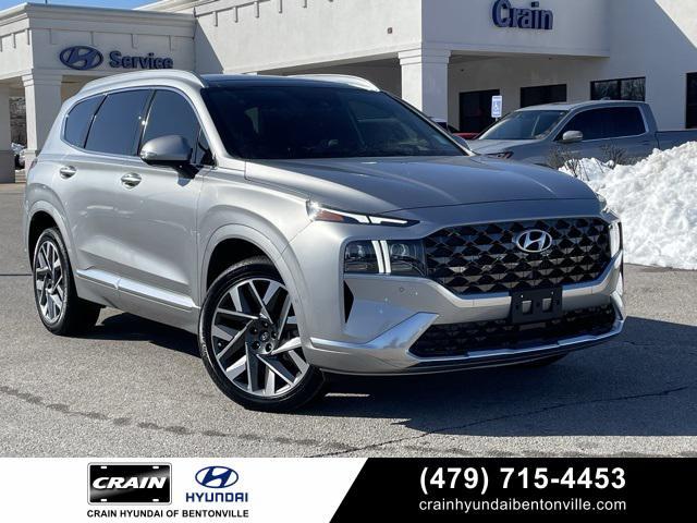 used 2022 Hyundai Santa Fe car, priced at $28,589