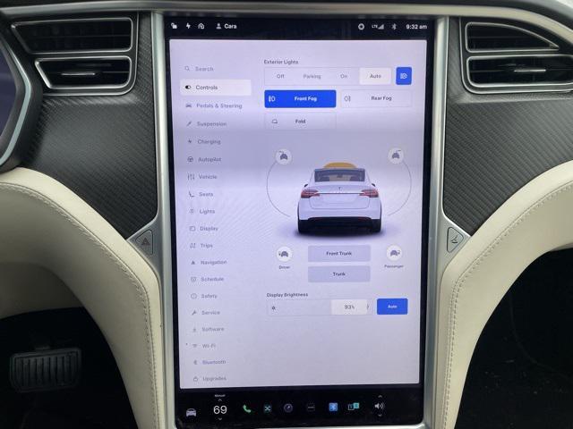 used 2017 Tesla Model X car, priced at $30,500