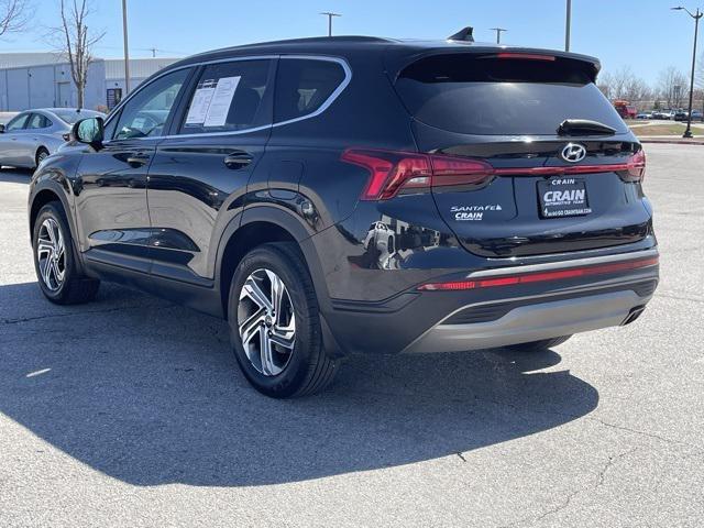 used 2021 Hyundai Santa Fe car, priced at $17,000