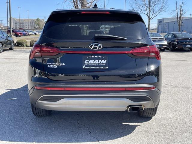 used 2021 Hyundai Santa Fe car, priced at $17,000