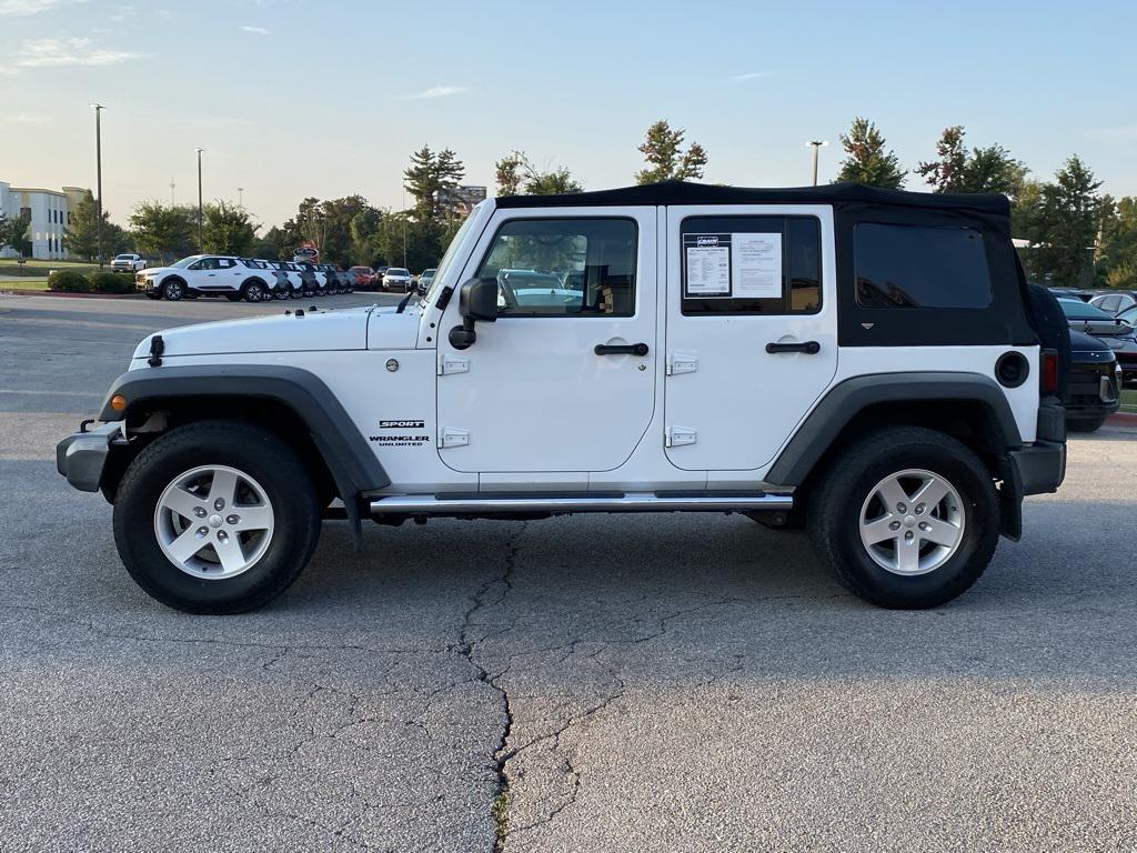 used 2017 Jeep Wrangler Unlimited car, priced at $17,689