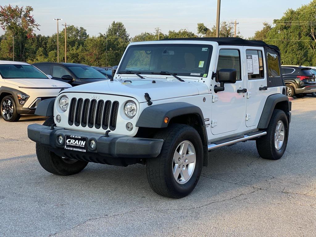 used 2017 Jeep Wrangler Unlimited car, priced at $17,689