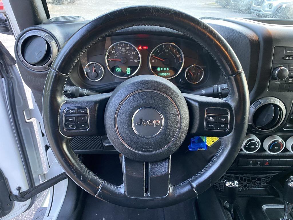 used 2017 Jeep Wrangler Unlimited car, priced at $17,689