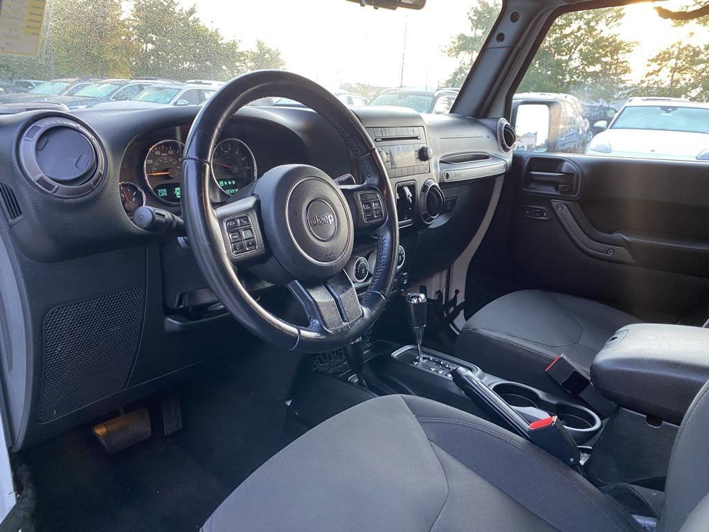 used 2017 Jeep Wrangler Unlimited car, priced at $17,689
