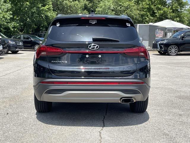 used 2021 Hyundai Santa Fe car, priced at $18,500
