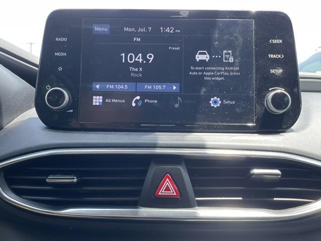 used 2021 Hyundai Santa Fe car, priced at $18,500