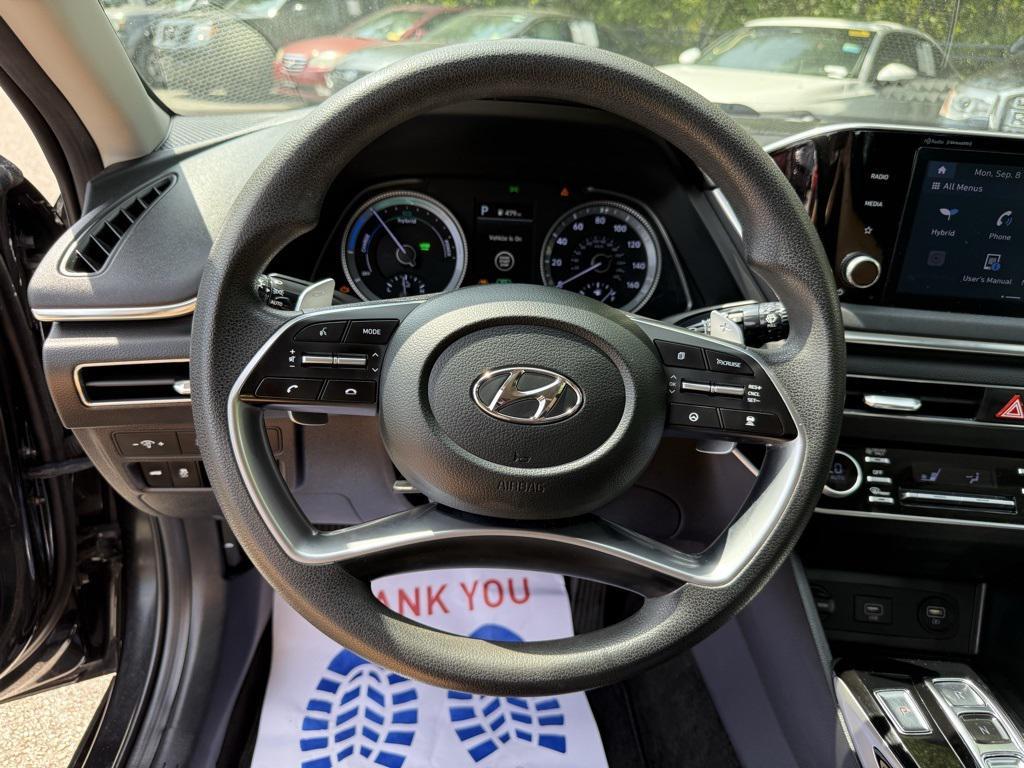 used 2022 Hyundai Sonata Hybrid car, priced at $17,189