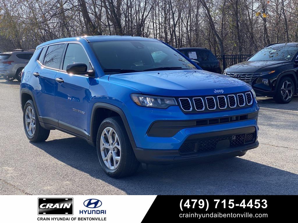 used 2024 Jeep Compass car, priced at $20,599