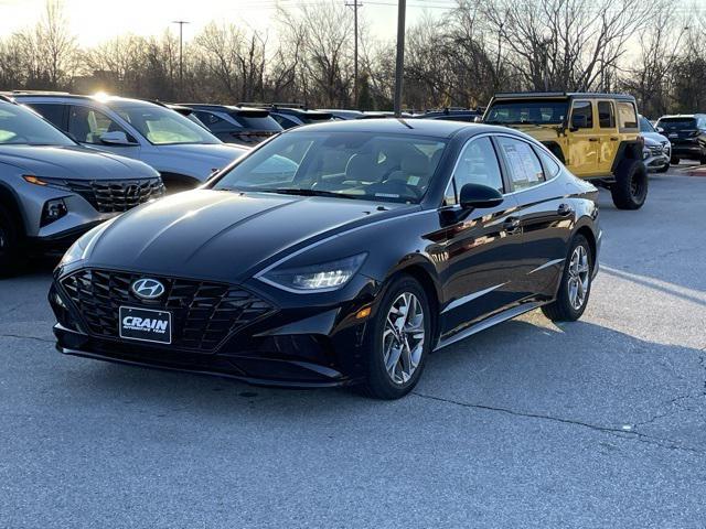 used 2021 Hyundai Sonata car, priced at $18,000