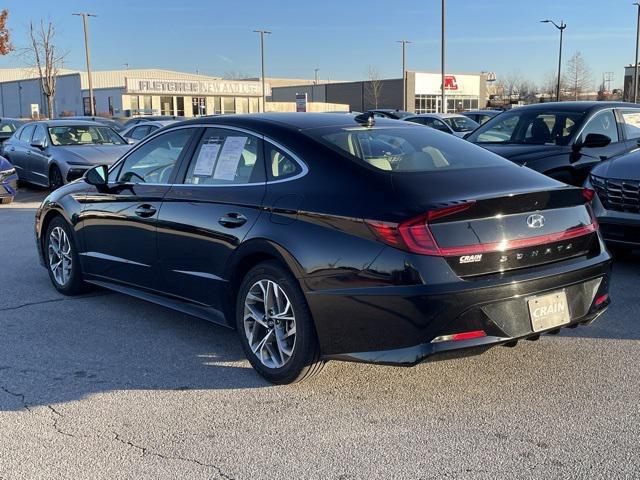 used 2021 Hyundai Sonata car, priced at $18,000