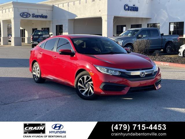 used 2017 Honda Civic car, priced at $15,250