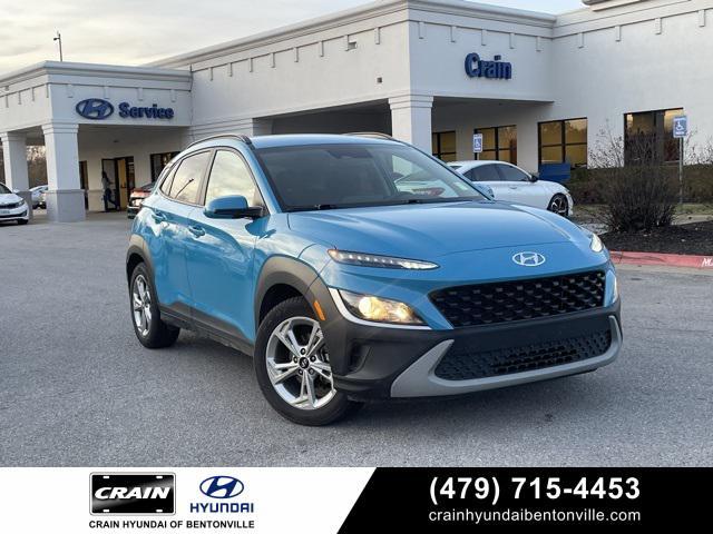 used 2022 Hyundai Kona car, priced at $18,500